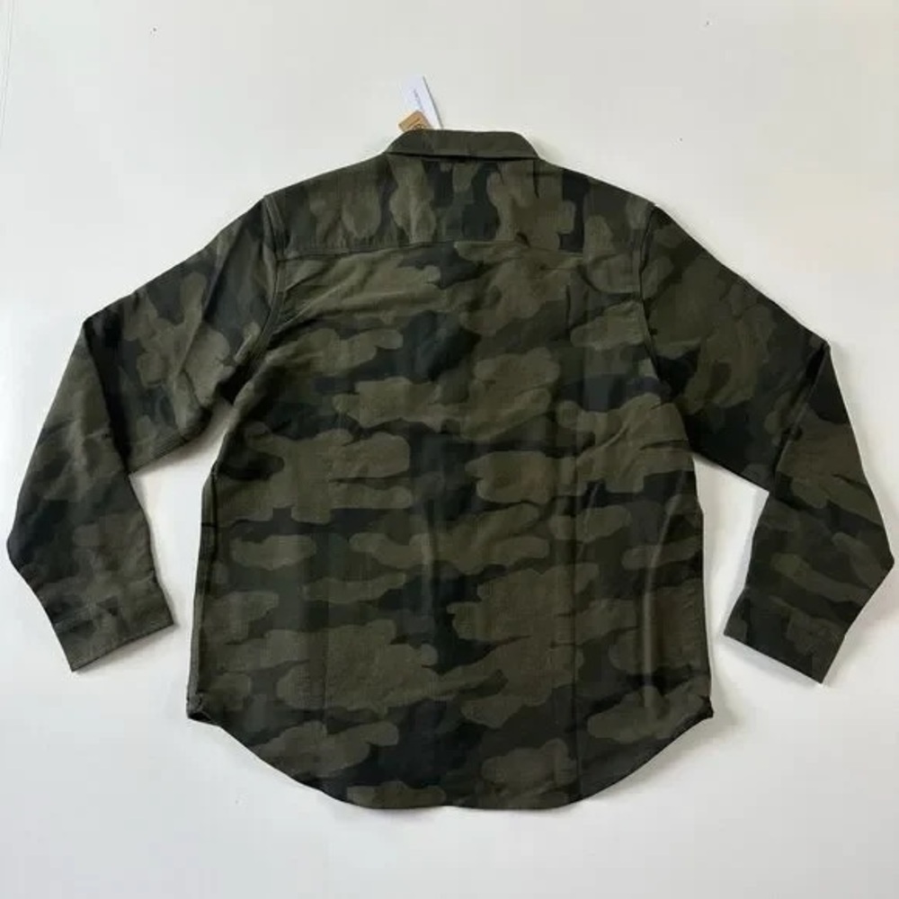 Outerknown Terra Nova Moleskin Shirt, Camo - Picture 2 of 5